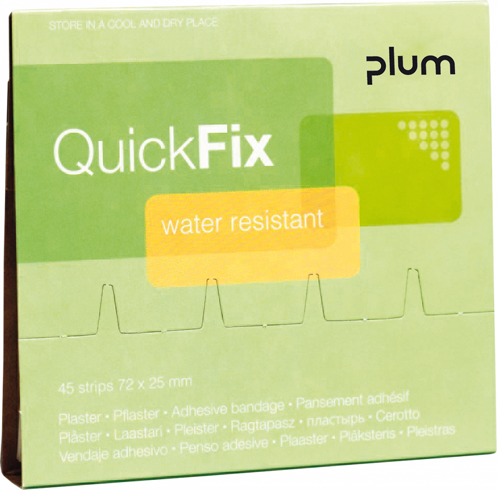 Plastry wodoodporne PLPWR Plum, Quick Fix, 45 sztuk, cielisty