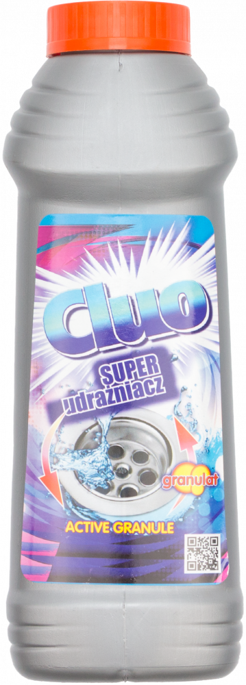 Udrażniacz do rur Cluo, granulki, 500g