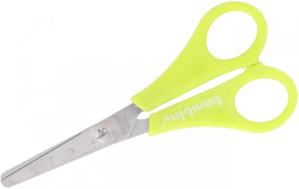 Nożyczki dla dzieci Bambino, z podziałką, mix kolorów