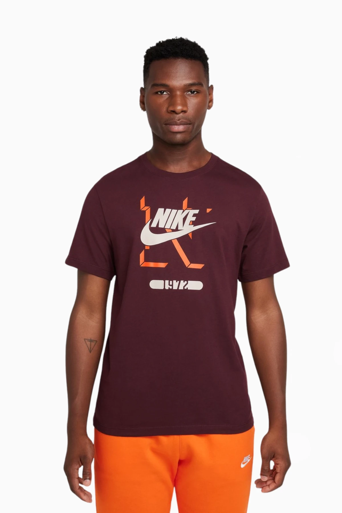 Koszulka Nike Sportswear - Bordowy