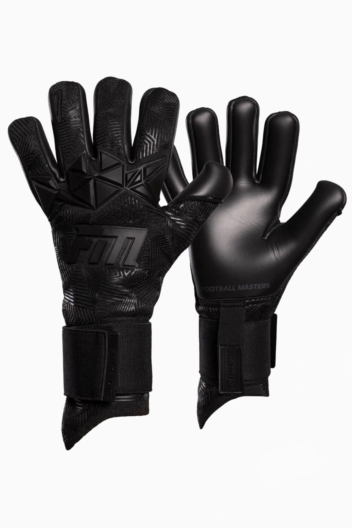 Rękawice Football Masters Varis X Pro - Czarny