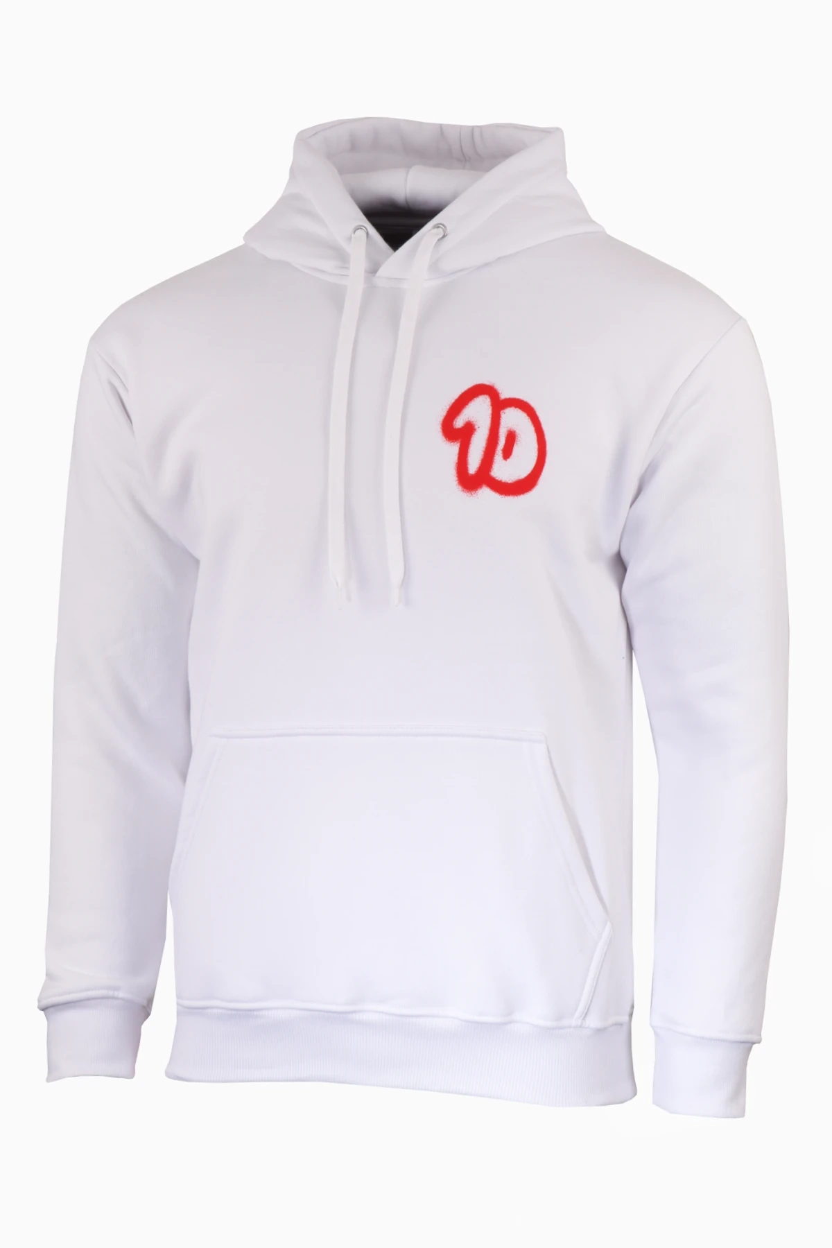 Bluza z kapturem Retro Kadra "10" - Biały
