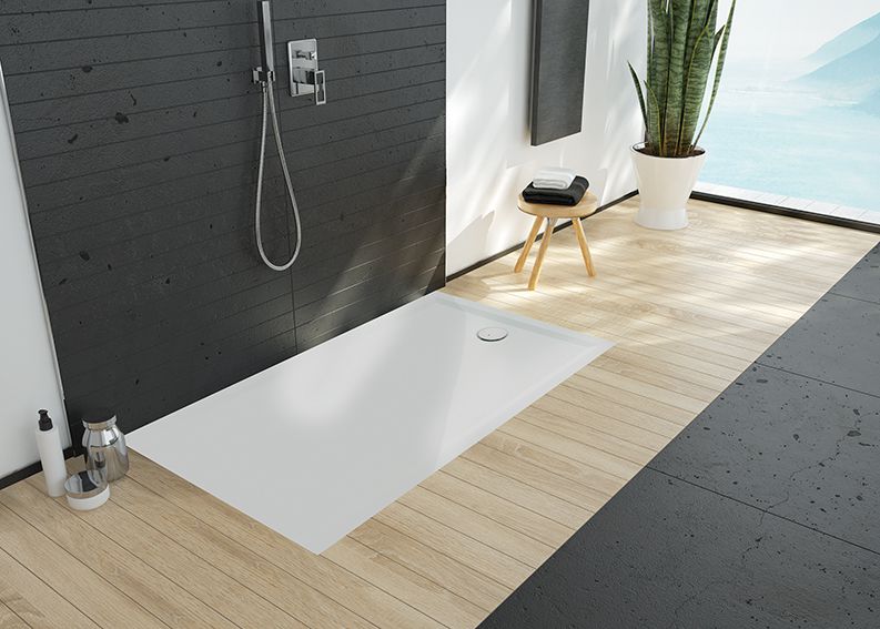 Sanplast Space Mineral B-M/SPACE S brodzik 150x90 cm prostokątny biały 645-410-0580-01-000