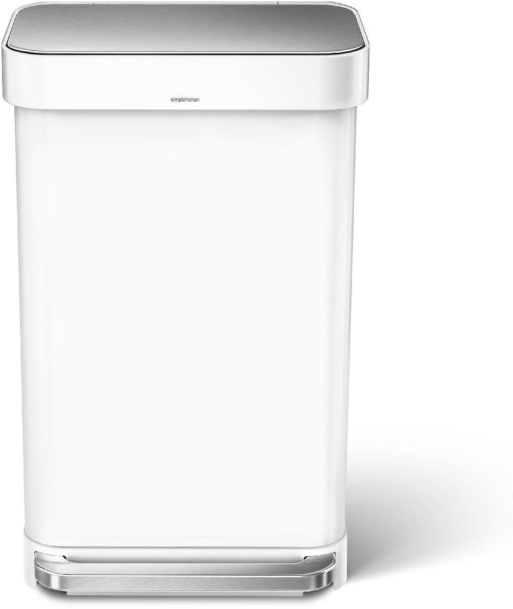 Simple Human kosz na śmieci 45 l biały CW2027