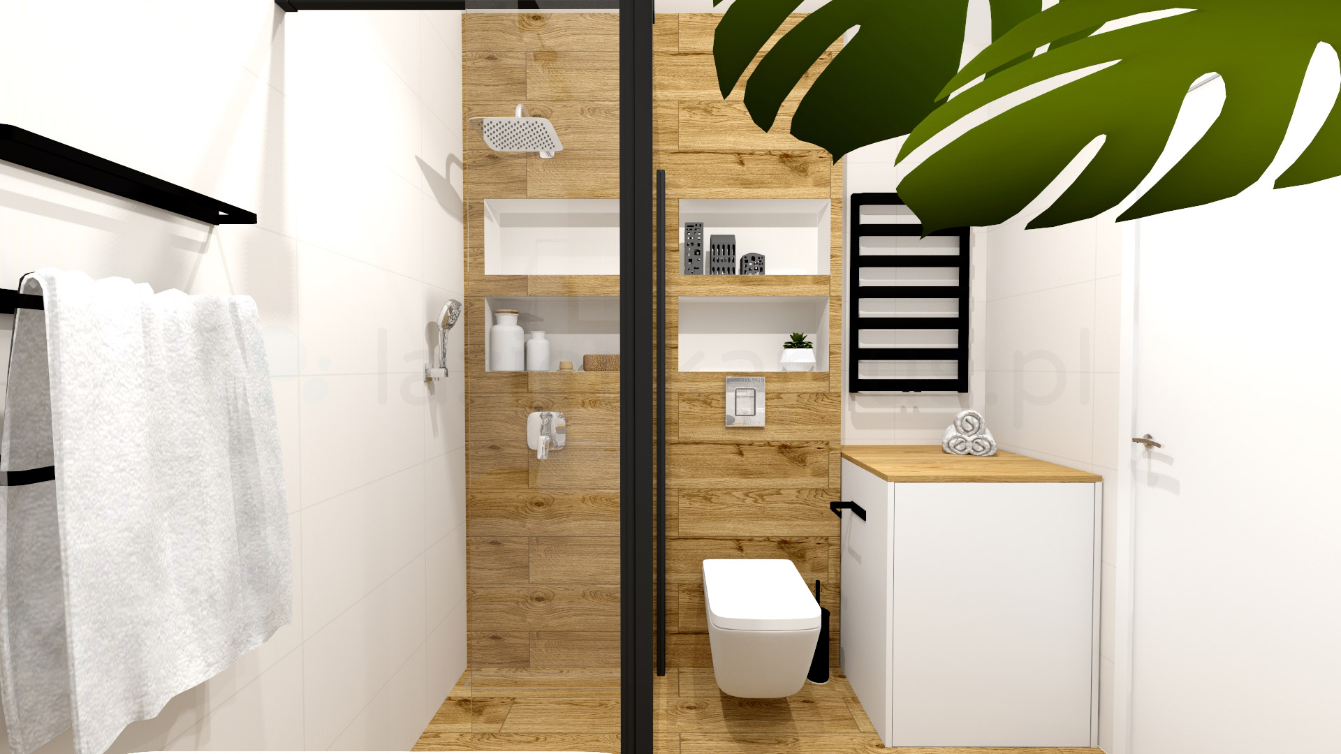 Indywidualny projekt łazienki - Wysyłka w 24h