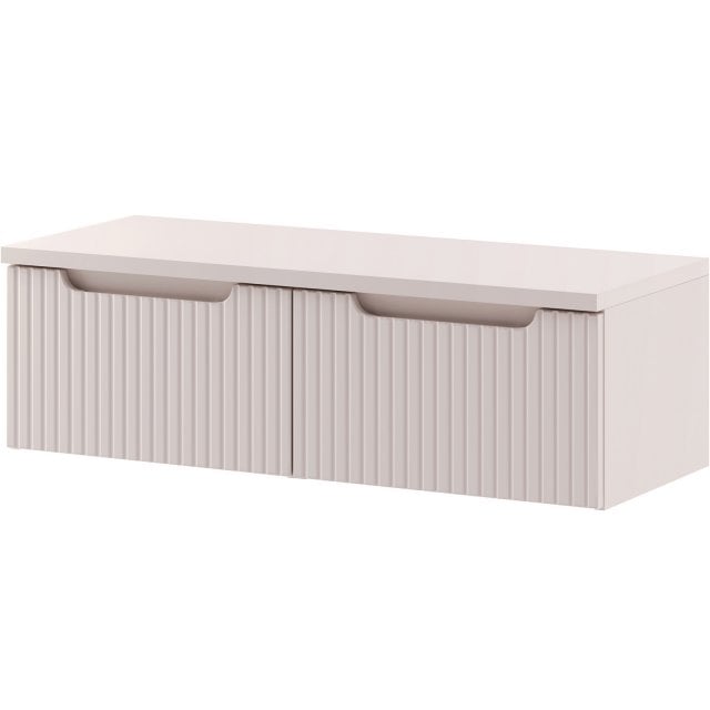 COMAD Zestaw mebli NOVA CASHMERE 2 szafki z blatem 100 cm