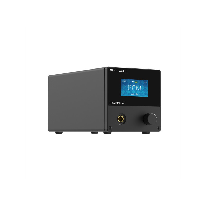 Smsl m500 mkii - wzmacniacz słuchawkowy z dac powystawowy
