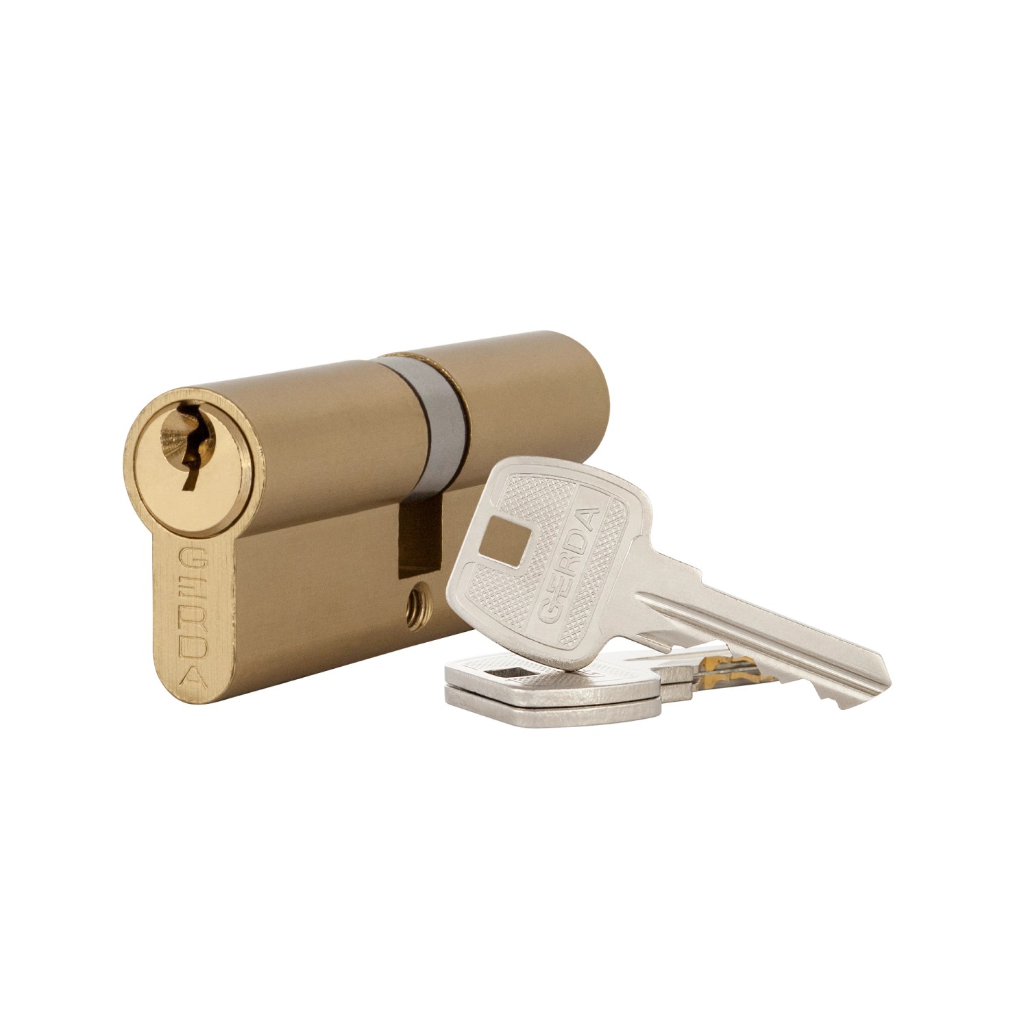 Gerda Wkładka bębenkowa WK E1 mosiądz 40/50