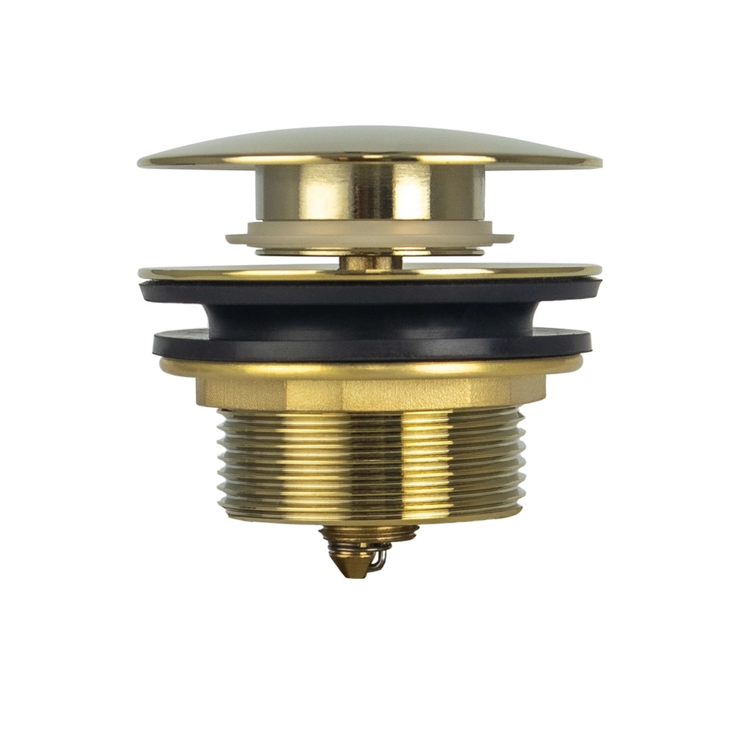 Korek klik-klak do brodzika / wanny złoty