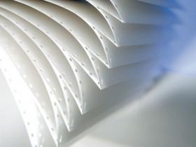 Papier do drukarki igłowej Emerson 150mm 1+0