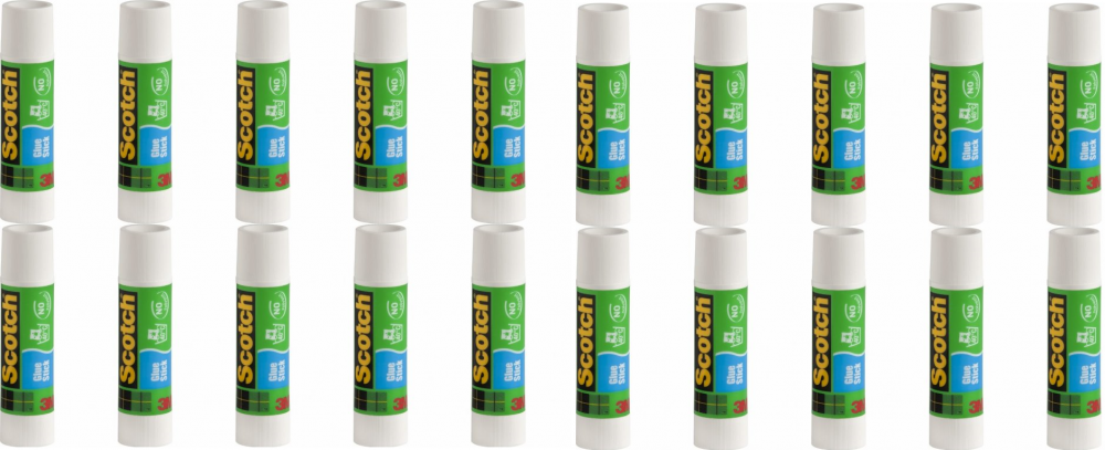 20x Klej biurowy Scotch, w sztyfcie, 21g