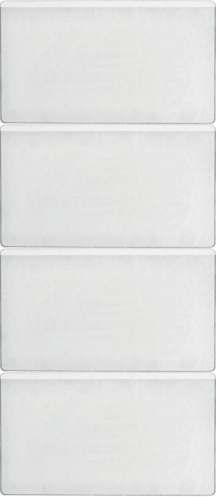 4x Kieszeń samoprzylepna Durable Pocketfix, 101x61mm, 100 sztuk, transparentny