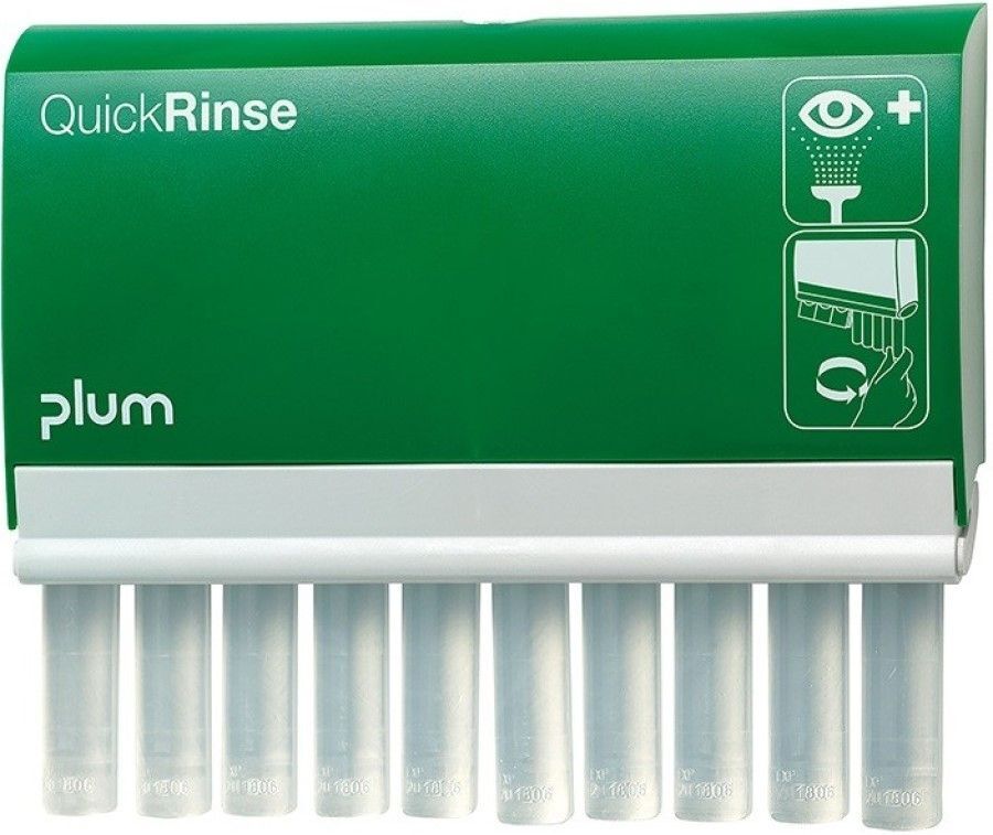 Dyspenser na ampułki do oczu Plum QuickRinse 4632, zielony