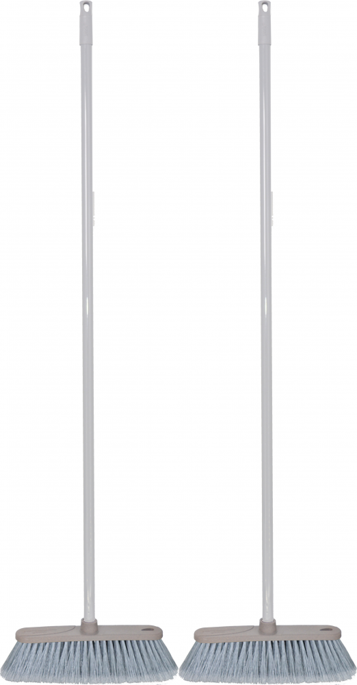 2x Miotła Eco Natural by York reSTART, 120 cm, mix kolorów, kij+końcówka