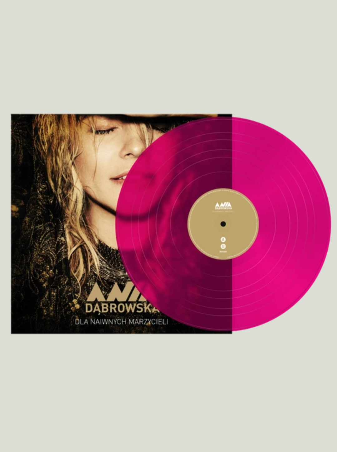 Płyta winylowa ANIA DĄBROWSKA - DLA NAIWNYCH MARZYCIELI różowy winyl