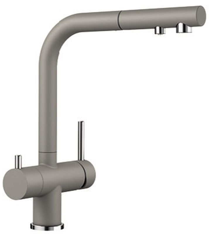 Blanco Fontas-S II bateria kuchenna stojąca z podłączeniem do filtra wody Silgranit tartufo/chrom 525206 - Wysyłka w 24h