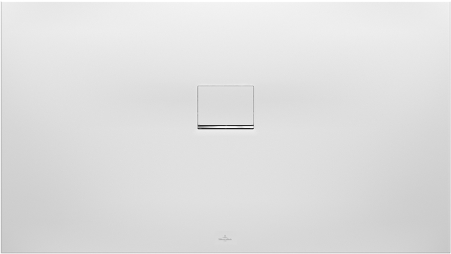 Villeroy & Boch Squaro Infinity brodzik 150x90 cm prostokątny antypoślizgowy Stone White UDQ1590SQI2IV-RW