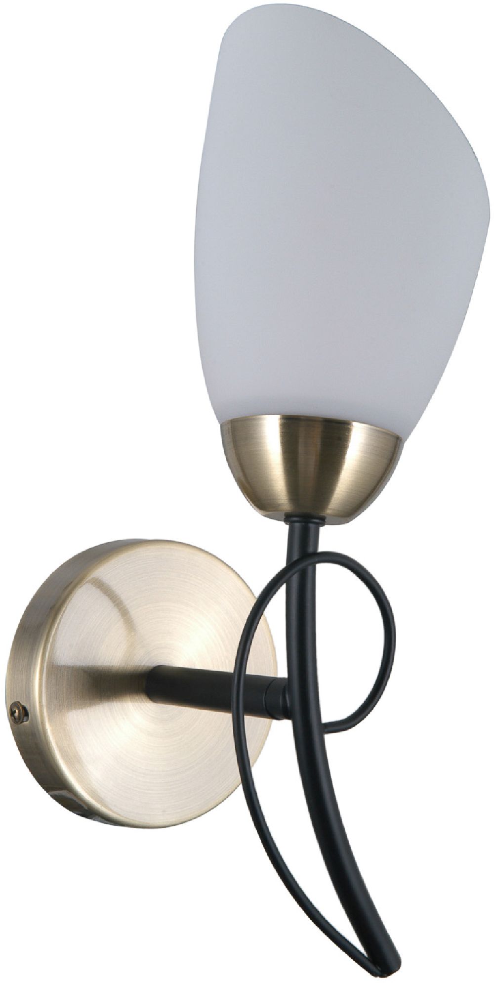 Italux Cristina kinkiet 1x40 W czarny WL-6706-1