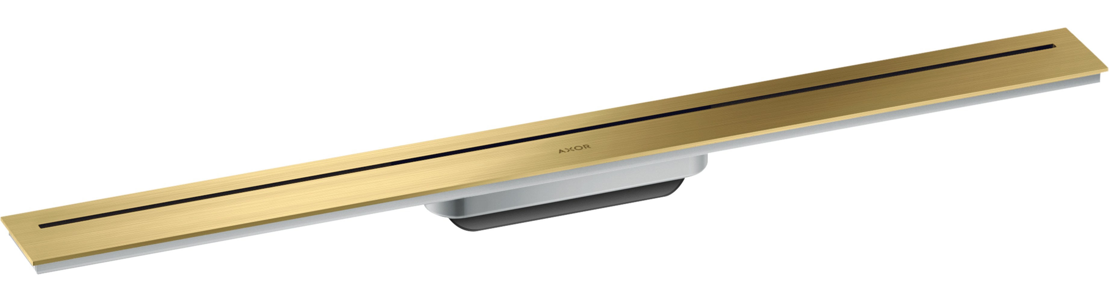 Axor Drain element zewnętrzny odpływu liniowego 80 cm mosiądz szczotkowany 42521950