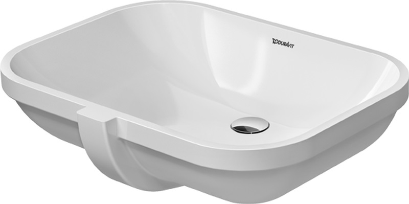 Duravit D-Code umywalka 56x40 cm podblatowa prostokątna biała 0338560000