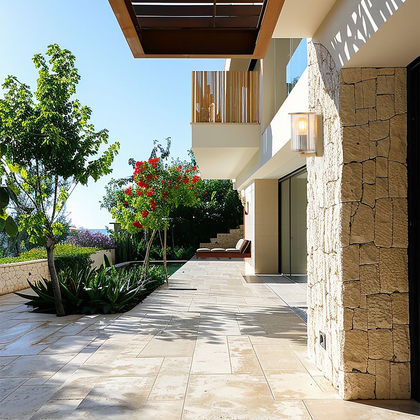 Argon Norfolk kinkiet zewnętrzny 1x15 W złoty 8752