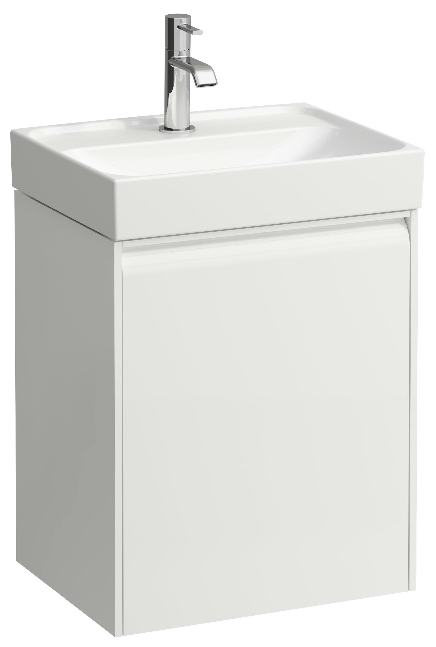 Laufen Meda szafka 43,7x33,9x51,5 cm podumywalkowa wisząca biały mat H4215410112601