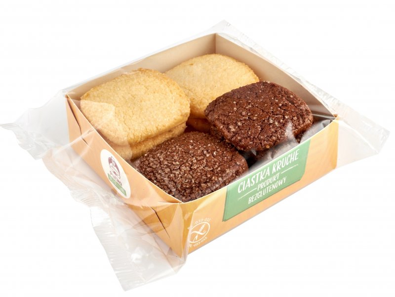 BEZGLUTENOWE Ciastka Kruche 230 g - Piekarnie Cukiernie Putka