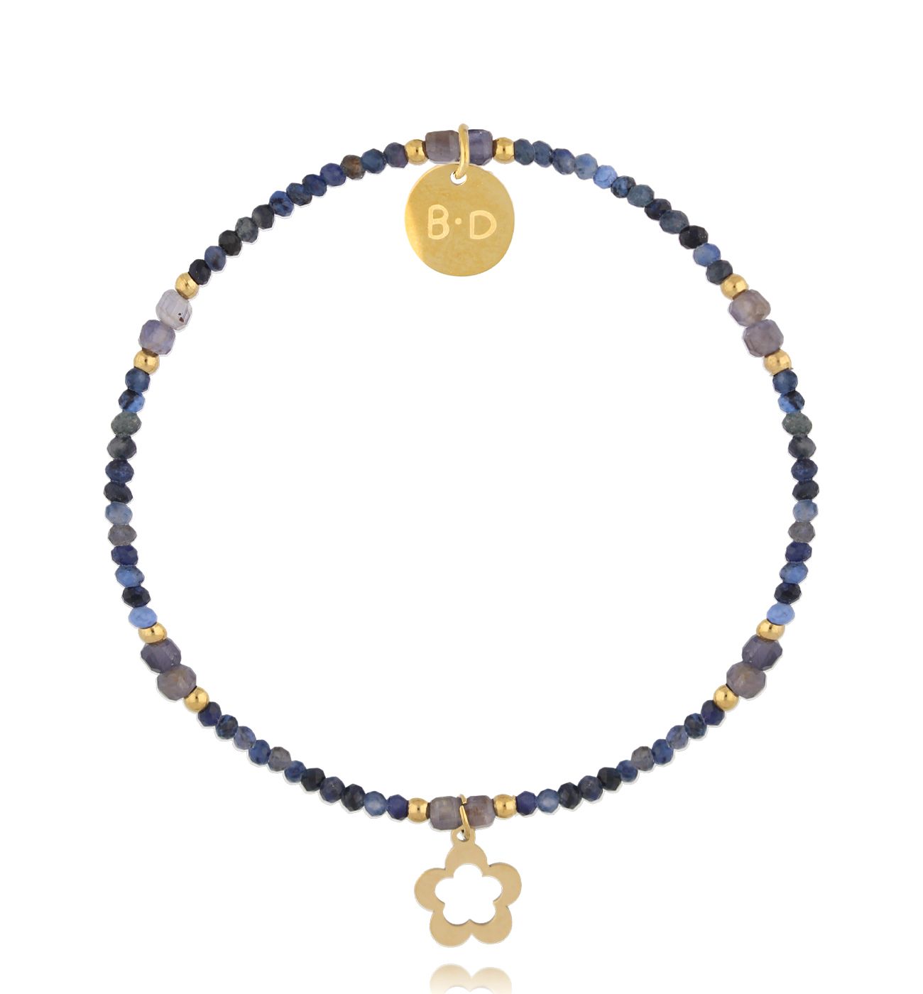 Bransoletka z lolitami i sodalitami BTW2948