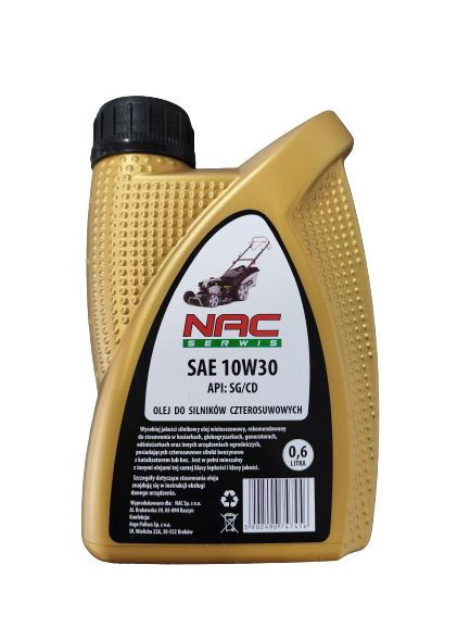 NAC GOLD OLEJ SILNIKOWYDO KOSIAREK SAE 10W30 0,6L - Petrostar