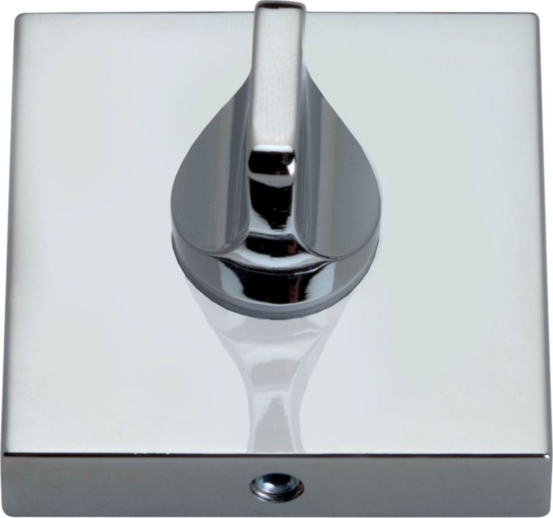 Szyld drzwiowy Gamet kwadratowy wc chrom