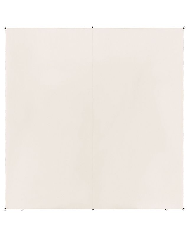 Żagiel przeciwsłoneczny kwadratowy 300 x 300 cm złamana biel Lukka 1 szt.