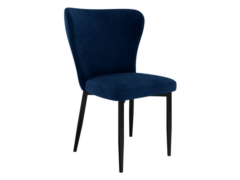 Krzesło MIRJAN 24 tapicerowane Elena granatowy 1 szt.