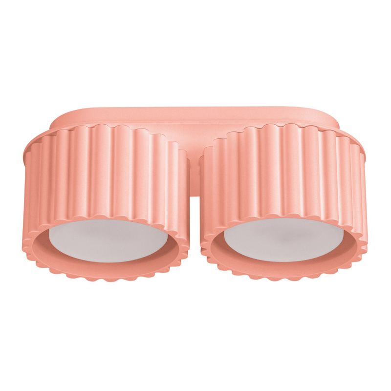 Spot reflektor natynkowy Sollux Lighting AURA brzoskwiniwy 2xGX53x10W wym:8x21x10cm IP20 -1 szt.