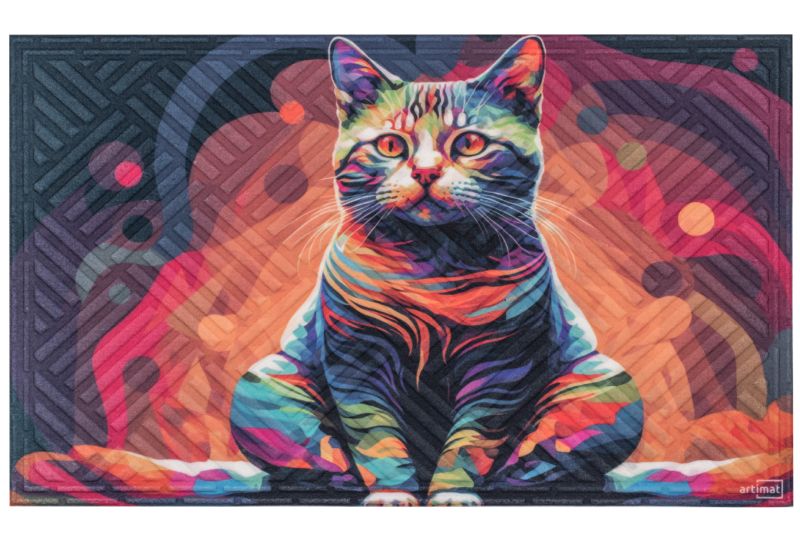 Wycieraczka materiałowa kot Direct Home & Garden 45x75 cm 1 szt.