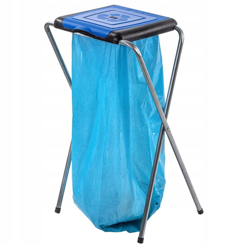 Kosz KADAX Stojak Do Segregacji Śmieci 1 Stanowisko Na Worki 120L Stelaż 1szt.