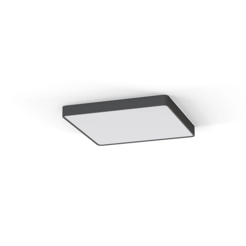Plafon sufitowy Nowodvorski Lighting Soft grafitowo-biały 5 x T8/G13 x 11W IP20 wym: 6 x 63 x 63 cm - 1 szt.