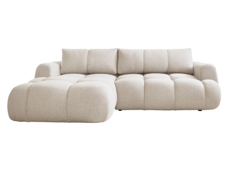 Narożnik z funkcją spania MIRJAN 24 Mitto lewy z funkcją spania zimny beż 1 szt.