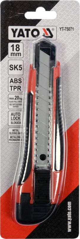 Nożyk FEINZ Z Ostrzem Łamanym 18Mm Yato Os7 1 szt.