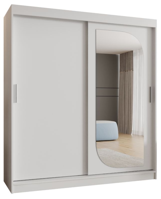 Szafa przesuwna Garderoba Abiks LUCY 180 biały mat 1szt.