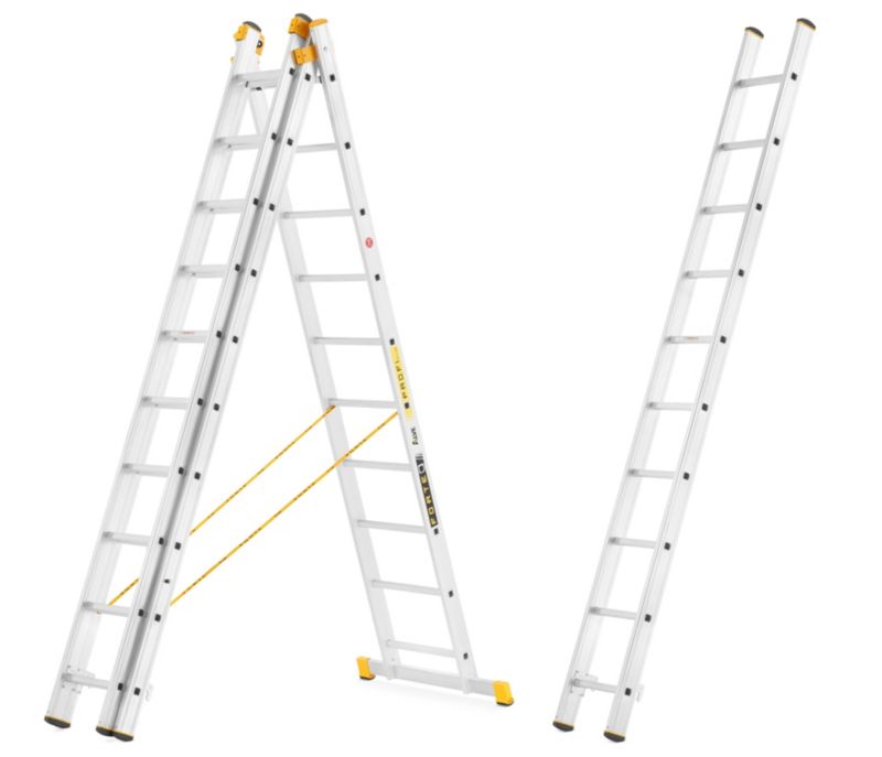 Drabina ALVE aluminiowa wielofunkcyjna profesjonalna FORTE PROFI PLUS 3x10 1 szt.