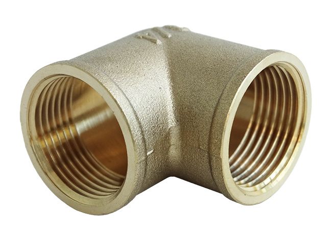 Kolano mufowe 3/4" mosiądz