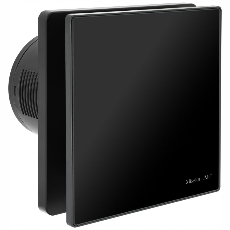 Wentylator łazienkowy Mission Air VENTIS PURE 100 Black H+T 1szt