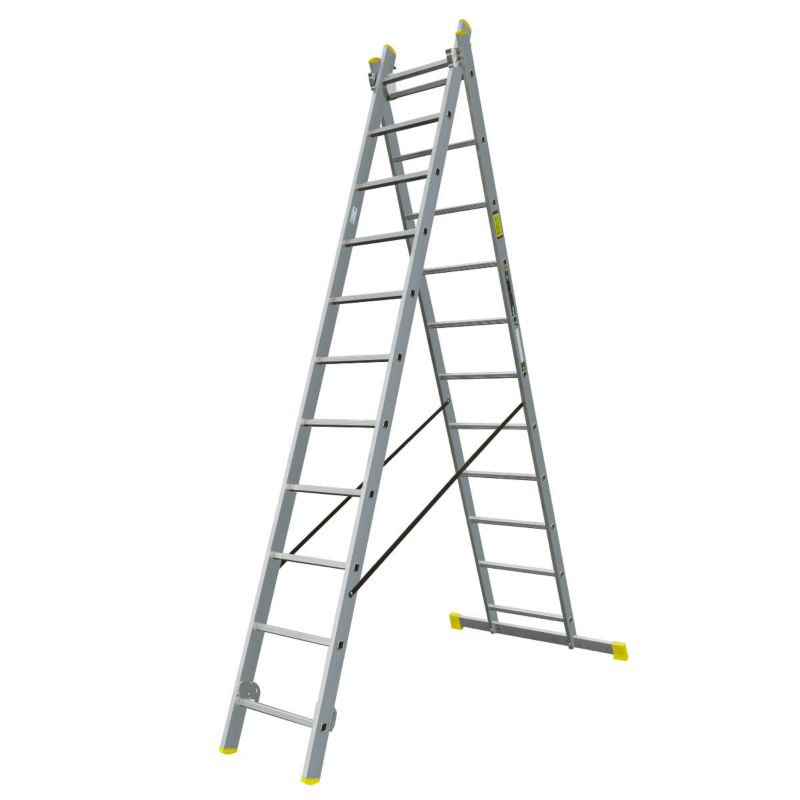 Drabina aluminiowa Bayersystem BS-DW 2x11 1 szt.