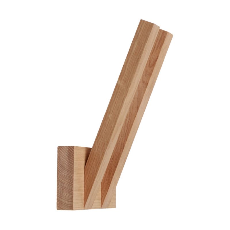 Drewniany Kinkiet SPOT Light 2xLED 6W Dąb Olejowany FSC, Polski Producent, 1 szt.