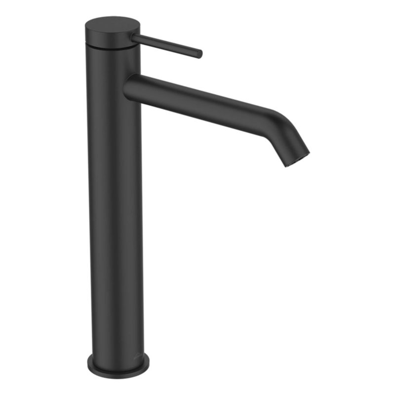 Bateria umywalkowa Invena Kalitea czarna wysoka jednouchwytowa stojąca bez termostatu 1 szt.