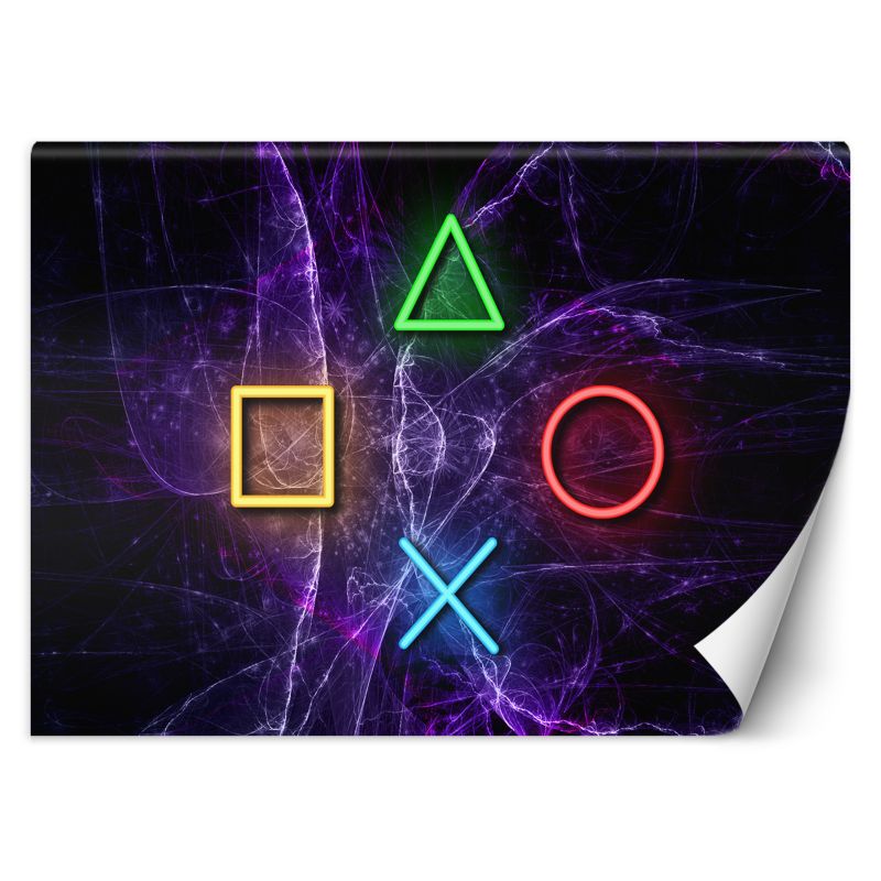 Fototapeta Feeby Przyciski do kontrolera do pokoju gracza 100x70 1 szt