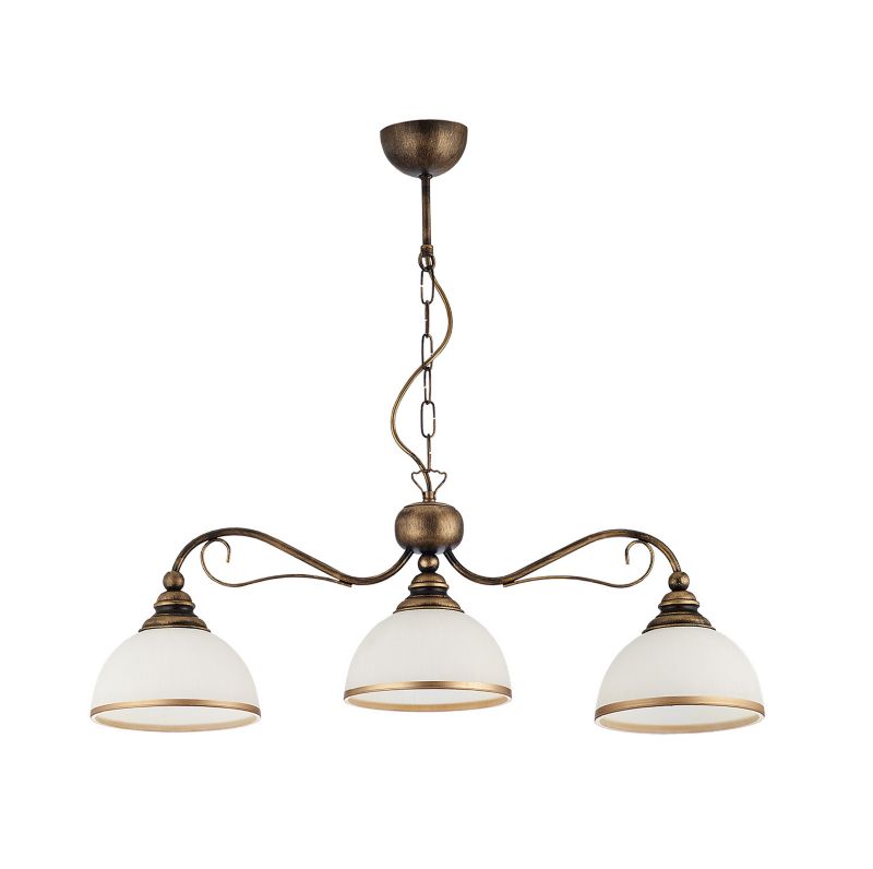 Lampa sufitowa Jupiter XSARA brąz patyna 3xE27x40W IP20 - 1 szt