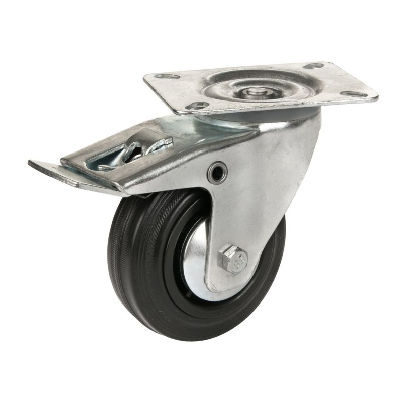 Zestaw jezdny Guitel Hervieu 80 mm/80 kg płyta obrotowa z hamulcem