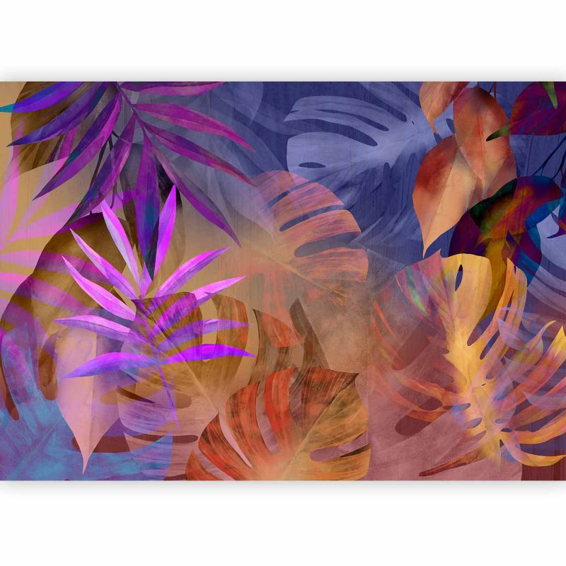 Fototapeta flizelinowa Artgeist 110g/m2 Liście wielokolorowa 100x70 (2 części) 10079ac rolka 1 szt