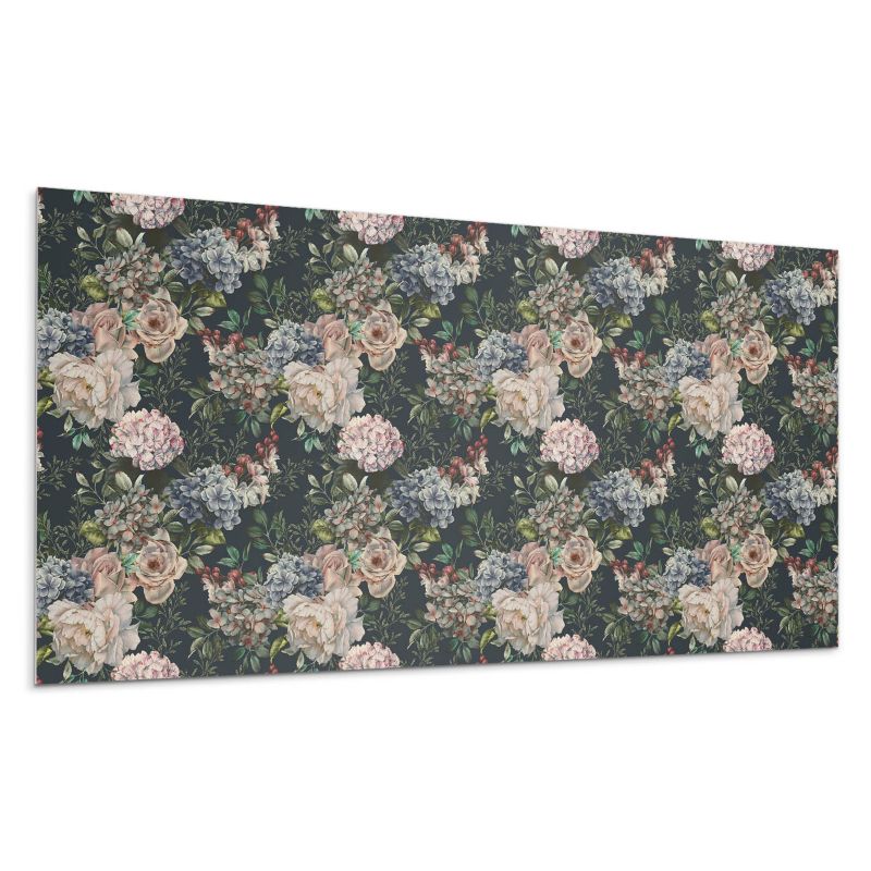 Panel samoprzylepny Wallfluent 100x50 cm Roślinny wzór 1 szt.